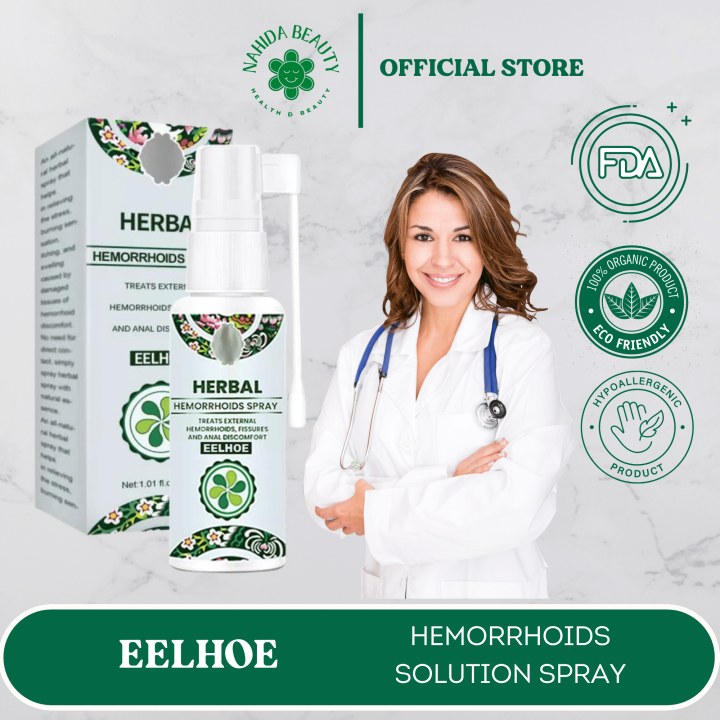 30ml AntiItchy Hemorrhoids Spray Effective Herbal Ingredient Natural