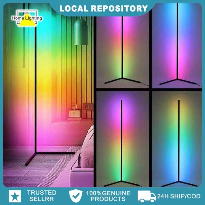 Floor lamp Corner lamp MultiColor Nordic RGB Corner Floor Lamp MultiColor Selector Nano LED