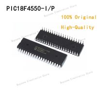 แบรนด์ใหม่เดิม 5PCS PIC18F4550-I / P PIC18F4550 18F4550 ไมโครคอนโทรลเลอร์ USB DIP40 IC PIC MCU FLASH 16KX16 ใหม่ 1PCS