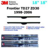 ใบปัดน้ำฝน 3M Silicone Model สำหรับ Frontier TD 27,ZD 30 ปี 1998-2006 ขนาดใบ 18"+18 "  สินค้าระดับพรีเมี่ยม หรูหรา สวยงาม ทนทาน คุณภาพดี