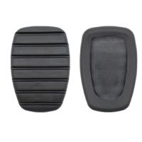 2Pcs Car Clutch Brake Rubber Pedal Pad Replacement Cover for Renault Modus Trafic Twingo Kangoo Clio Espace Scenic Pedal Accessories