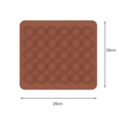 【Worth-Buy】 Macaron Mat Non-Stick Baking Mat 48/30หลุมซิลิโคน Pad Baking Pan Diy เค้ก Pastry เตาอบ Liner เบเกอรี่เครื่องมืออุปกรณ์เสริม