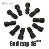 MUCIAKIE 10PCS 16mm End Cap for 16mm Micro Irrigation Tubing Micro Drip Irrigator Fitting Garden Watering Connector Waterstop Watering Systems Garden