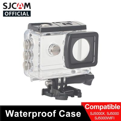 SJCAM ซองกันน้ำ SJ5000X 30เมตรกันน้ำสำหรับการดำน้ำสำหรับ SJ5000 SJ5000 WIFI SJ5000 Plus SJ5000X กล้องแอคชั่นแคมเมราอุปกรณ์เสริม