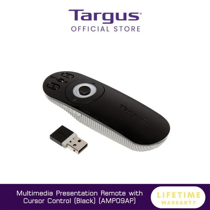 Targus Multimedia Presentation Remote with Cursor Control (AMP09AP
