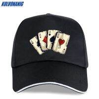 KOLVONANIG Summer Fashion Brand Poker Spades A Interesting Print Mens Baseball Caps Casual hip hop Cotton Women trucker cap hat