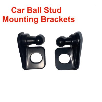 2 ชิ้น Universal 10mm Auto Ball Joint Bolt Mount Bracket ตัวเชื่อมต่อสำหรับแก๊สสปริง Strut Lift รองรับโช้คอัพ