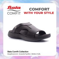 Bata Comfit บาจา คอมฟิต รองเท้าแตะ รองเท้าเพื่อสุขภาพ รองเท้าลำลอง สำหรับผู้ชาย รุ่น Feat สีดำ 8616050