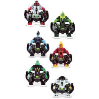 Ben 10 - Omni Launch Battle Figure 6Pk ชุดของเล่นนาฬิกาแปลงร่าง เบ็นเท็น 6 ตัว ละครแบบ จุกๆ ได้อย่างเพลิดเพลิน