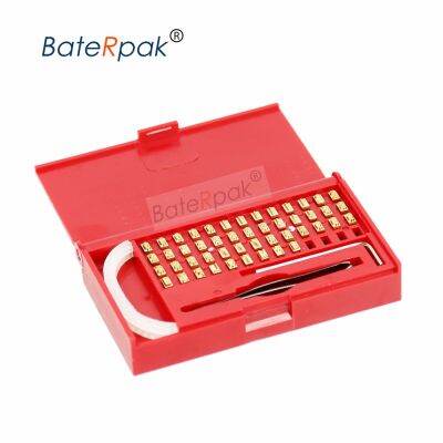 【hot】✿✚✖  BateRpak 18PT-R 3.5x5.5x6.8MM coding letters kit forHUALIAN  FRMQ-900III/FRM-980/FRBM-810 solid-ink continous band sealer