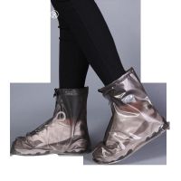 Rain boots mens and womens rain boots cover non-slip thick and wear雨鞋男女防雨鞋套防滑加厚耐磨成人户外防水鞋下雨天防水鞋套儿童dhg