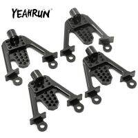 【hot】❍∈  YEAHRUN 4Pcs Aluminum Alloy Front Rear Shock Mount Lift Damper Bracket for SCX10 1/10 Crawler Car Truck Parts