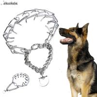SHUSHABA สายจูงสุนัขเสื้อกั๊กสะท้อนแสงผู้พิทักษ์ของเล่นสัตว์เลี้ยงปลอกคอสุนัขแบบโซ่เครื่องมือฝึก