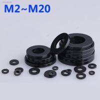 ✻ Washers M2 M2.5 M3 M4 M5 M6 M8 M10 M12 M14 M16 M18 M20 Black Nylon Plastic Flat Washer Plane Spacer Insulation Seals Gasket Ring