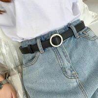 [สินค้าพร้อม​ส่ง]​ เข็มขัด​ผู้หญิง​หัวกลมแบบไม่เจาะรู​ A162