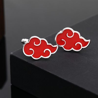 Anime Naruto Cufflinks For Mens Japan High Quality Exquisite Male Western-Style Clothes Shirt Cuff Links Jewelry Accessories