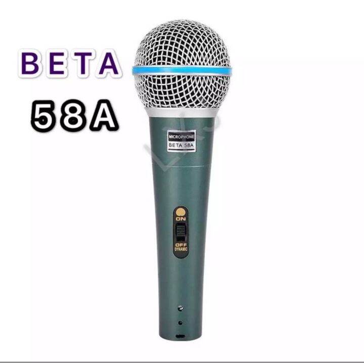 beta-58aไมค์โครโฟนสาย-ไมโครโฟนพร้อมสาย-ไมโครโฟนพร้อมสาย-4-5-เมตร-professional-vocal-microphone