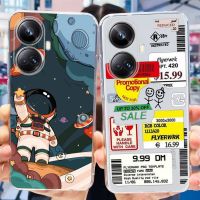 เคส RMX3686สำหรับ Realme 10 Pro + เคสสำหรับ Realme โทรศัพท์ลายการ์ตูนน่ารักเคสมือถือซิลิโคนนิ่ม RMX3687 Realme 10 Pro Plus