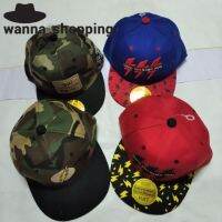 หมวกแก็บเด็ก หมวกHip Hop  พร้อมส่ง ปรับขนาดได้