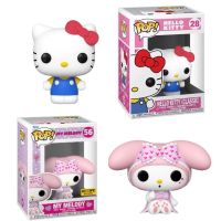 funko pop Hello Kitty my melody Kuromi 28 56 Action Figure Collection Model Toys Girls Gifts Kitty