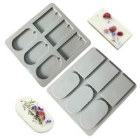 【YF】 Silicone Mould Soy Candles Aroma Wax Tablets Hand-made Dried Flowers Mold Soap Molds