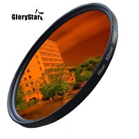 Glorystar 52-82Mm Ir680 Ir760 Ir720 Ir950 Ir850ตัวกรอง Ir สีแดงอินฟาเรด720Nm ความสนุกสนานศิลปะกล้องถ่ายรูปเลนส์กรองแสง