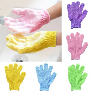 Exfoliating Shower Gloves, 5PCS Shower Scrubber for Body Shower