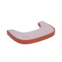 CHILDHOME ถาดวางอาหารปรับระดับ EVOLU TRAY ABS TERRACOTTA + SILICONE PLACEMAT