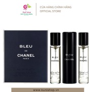 Nước hoa Chanel Bleu EDP Twist and spray refill set 3 x 20ml