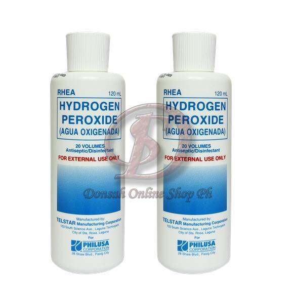 Hydrogen Peroxide Agua Oxigenada 120ml 2 bottles Lazada PH
