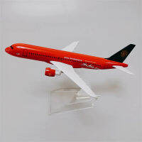 KK16cm โลหะผสมโลหะสีแดงอากาศเอเชียแอร์บัส320 A320สายการบินเครื่องบินรุ่น1:400ขนาด D Iecast เครื่องบินรุ่นเครื่องบินเด็ก Giftsq11