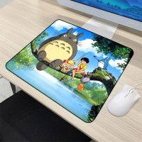 ✻♤❉  Cartoon Totoro Small Mouse Pad Anime Gaming Accessories Completo Keyboard Gabinete Pc Gamer Laptop Varmilo Computer LOL Mousepad