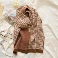 {Warm scarf}สง่างามอบอุ่นนุ่มผู้หญิงถักผ้าพันคอแฟชั่นทำด้วยผ้าขนสัตว์เส้นด้ายผอมผ้าพันคอเลดี้ฤดูหนาวยืดหยุ่นแคชเมียร์ผ้าพันคอผ้าพันคอ2022