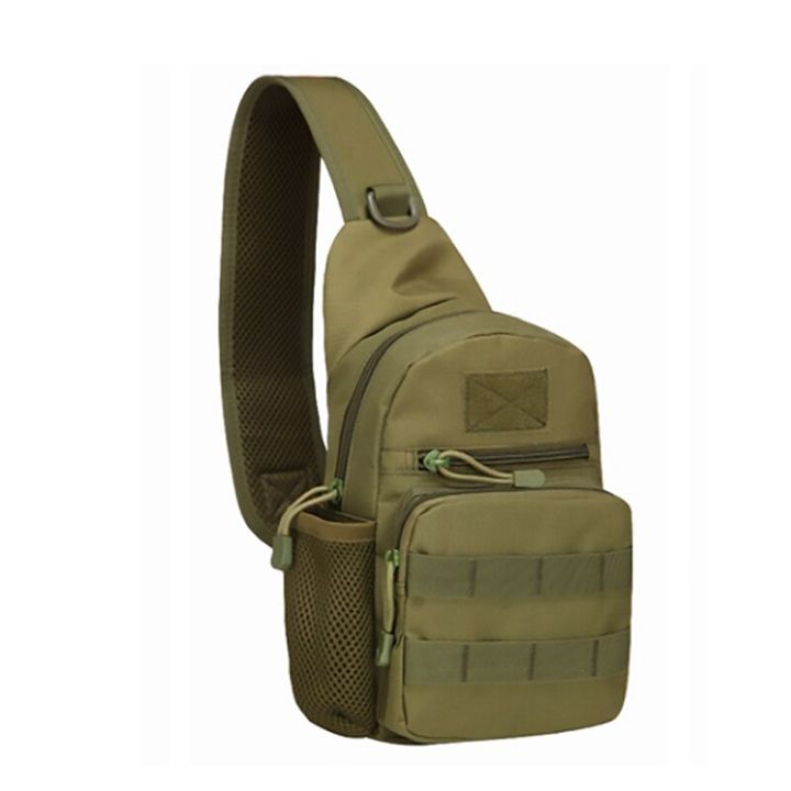 กระเป๋าเป้กระเป๋าทหารพรางตัวกองทัพไนลอนสลิงเดินป่าตั้งแคมป์กระเป๋าสะพายชาย
