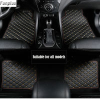 Car mats universal high quality leather car floor mats suitable for 99 all models car Accessories Comfortable and durable