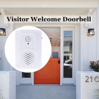 ✺๑ Sensor Motion Door Bell Switch MP3 Infrared Doorbell Wired PIR Motion Sensor Voice Prompter Visitor Welcome System Entrance