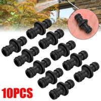 10pcs 2 Way Garden Hose Connector 1/2Inch Garden Watering Water Hose Pipe Connector Quick Joiner Coupler