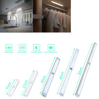 Rechargeable LED Under Cabinet Lighting Closet Light Motion Sensor Kitchen Night Wardrobe With Magnetic Strip For Stairs Bedroom