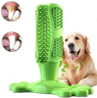 ของเล่นสัตว์เลี้ยง ของเล่นน้องหมา เป็น แปรงสีฟันสุนัข ในตัว / Dog Toy,  Dog Toothbrush Natural Rubber Dog Dental Toys