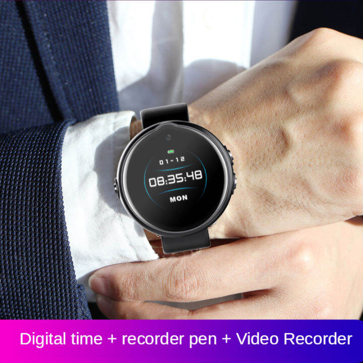 JOXINSH Digital Voice Activated Audio Recorder Watch Dictaphone Sports Pedometer HIFI Music