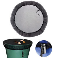 1Pc Rain Barrel ฝาครอบถังน้ำสุทธิฝาครอบป้องกันตาข่ายสุทธิสำหรับถังฝน Water Barrel Cover Garden Supplies