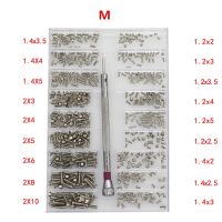 18 Types 500Pcs Mini screw DIY Kit 1.6mm Screwdriver For Laptop Computer Assemble Repair Screw Fastener set