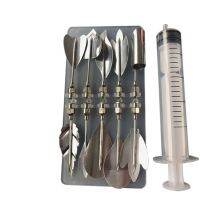 【CC】✒✸  11PCS Set Jelly Tools Gelatin Pudding Nozzle Syringe Russia Decorating