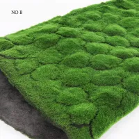 Artificial Moss Turf DIY Grass Lawn Landscape Fairy Garden Simulation Plants Home Landscaping Wall Decor 1mX1m