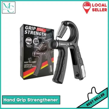 Hand Grip Strengthener - 2 Pack Forearm Exerciser Adjustable Resistance  20-90lbs Hand Squeezer for Men,Women - Grip Workout and Hand Rehabilitation