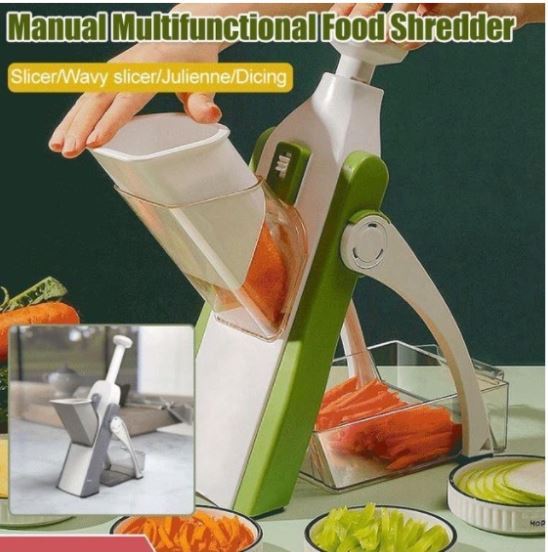ONCE FOR ALL Safe Mandoline Slicer - Manual Fruit & Vegetable Cutte –  ONCEFORALL