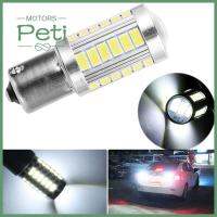 มอเตอร์ PETI ชิ้นส่วนยานพาหนะ33SMD 150 ° 1156เบรก BAU15S PY21W หลอดไฟสัญญาณเลี้ยว LED ไฟท้าย