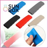 SUN BOX สากล ความต้านทานการสึกหรอสูง ปลอดภัยและปลอดสารพิษ ภายในรถ วัสดุซิลิโคน ปลอกแฮนด์เบรคมือ รูปทรงคลื่น ปลอกหุ้มปลอกแฮนด์เบรค