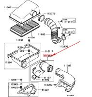 เครื่องฟอกอากาศ Inlet Pre-Cleaner Assy สำหรับ Mitsubishi Pajero Montero 2000-2020 V75 V78 V93 V97 V73