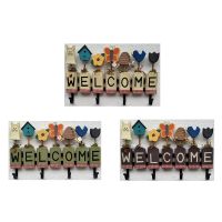 Welcome Sign Plaque Can Hang Sundry by Your Will Help to Organize Daily Stuff